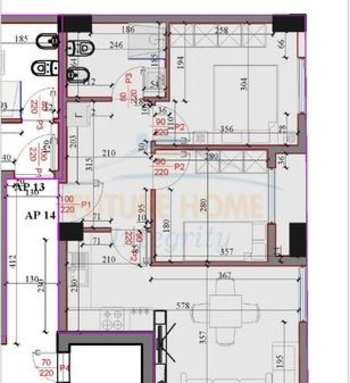 Shitet, Apartament 2+1, Rezidenca Kodra e Liqenit, Paskuqan, Tiranë.