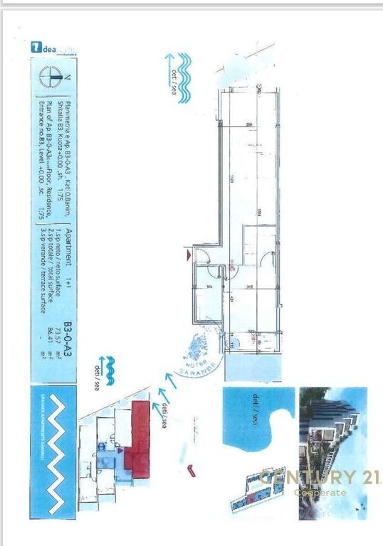 SHESIM APARTAMENT 1+1 TEK IONIAN BAY SARANDE - PAMJE DET.