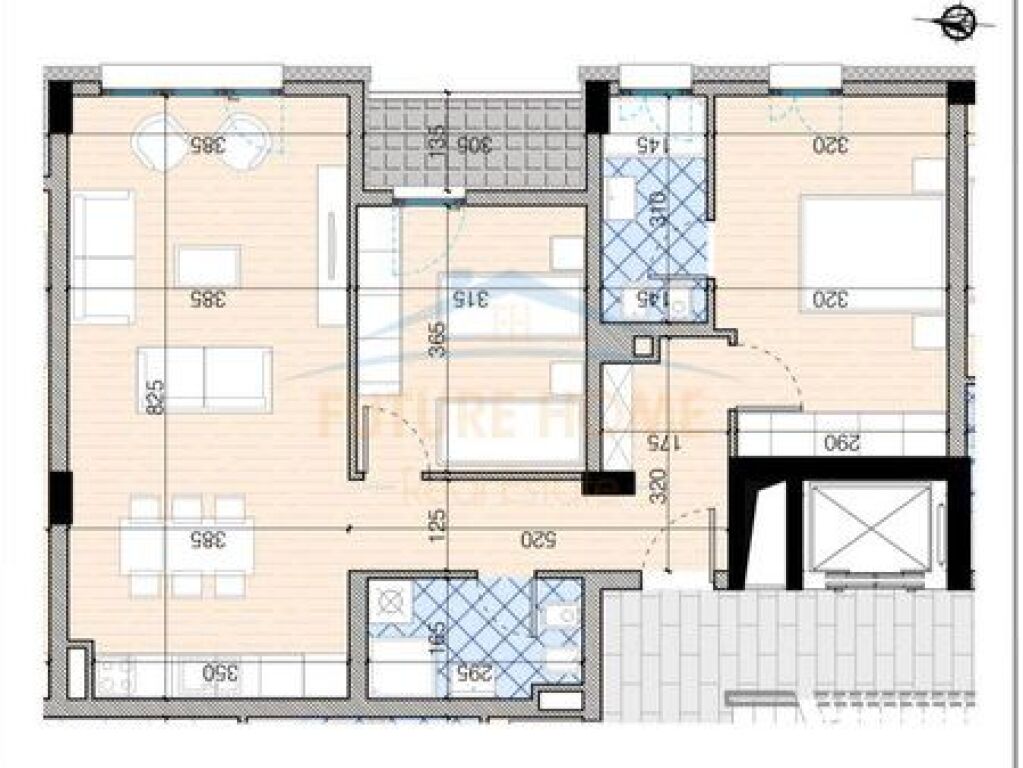 Shitet, Apartament 2+1+2, Trio Towers, Don Bosko