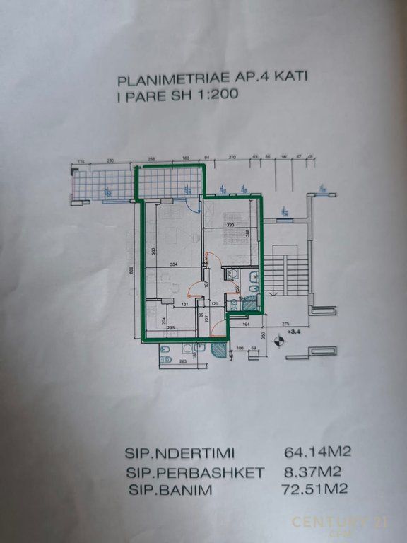 Appartamento 1+1 in Vendita a Fresku, Tirana - 100.000€ | 72,51 m²