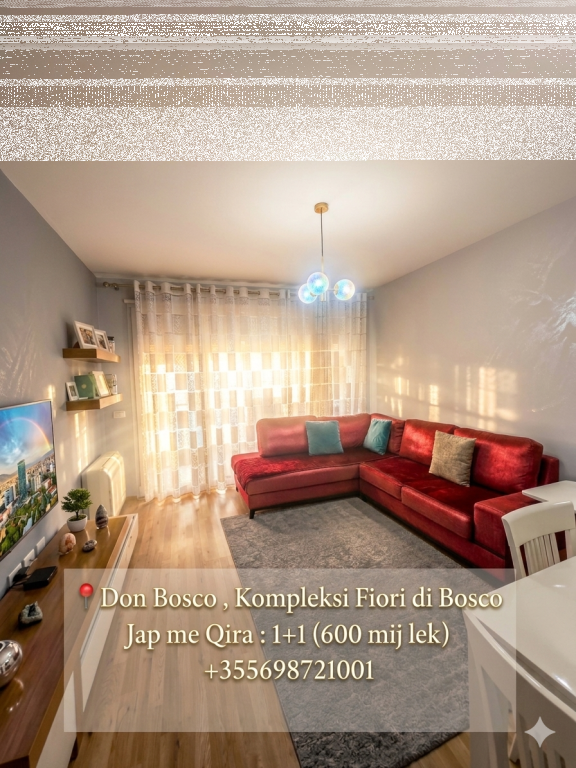 Affittasi 1+1 al Viale Migjeni