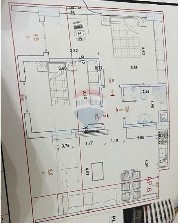 Appartamento 2+1 in Vendita a Yzberisht