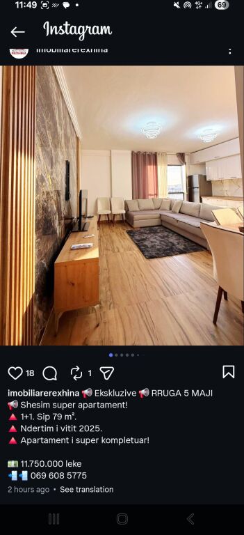 Esclusivo VIA 5 MAJI Vendiamo super appartamento! 1+1