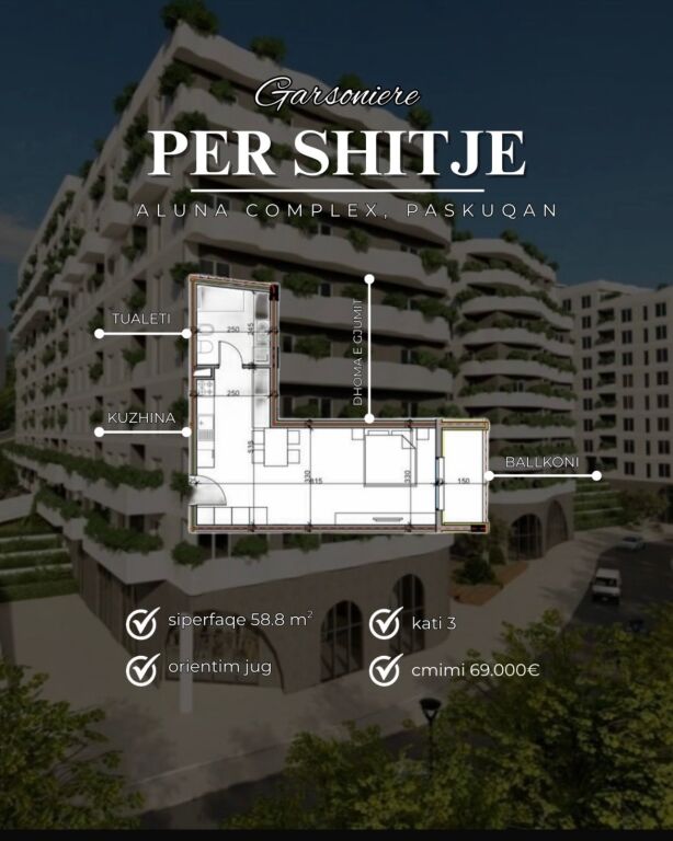 Shitet Garsoniere Paskuqan