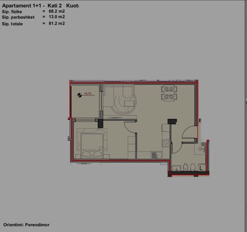 Apartment 1+1 for sale at Aluna 2 Residence, Paskuqan