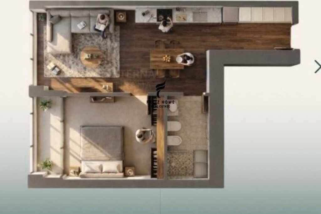 VENDESI APPARTAMENTO 1+1 ALI DEMI 115.200 EURO FH-66708