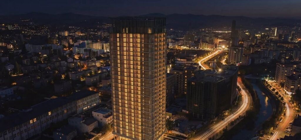 APPARTAMENTO 1+1 IN VENDITA SU VIALE BAJRAM CURRI