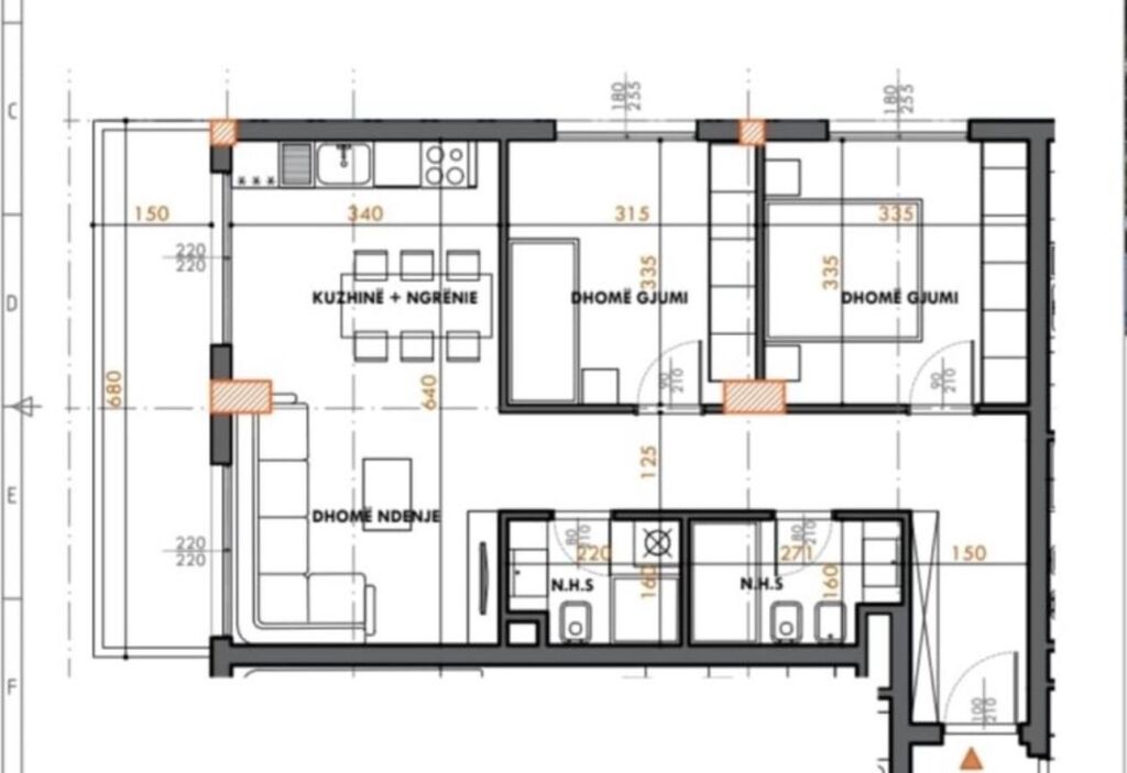 Shesim Apartament 2+1, Fusha e Aviacionit