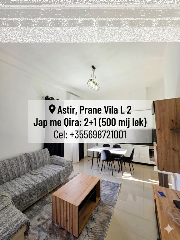 Affittasi 1+1 al Viale Migjeni