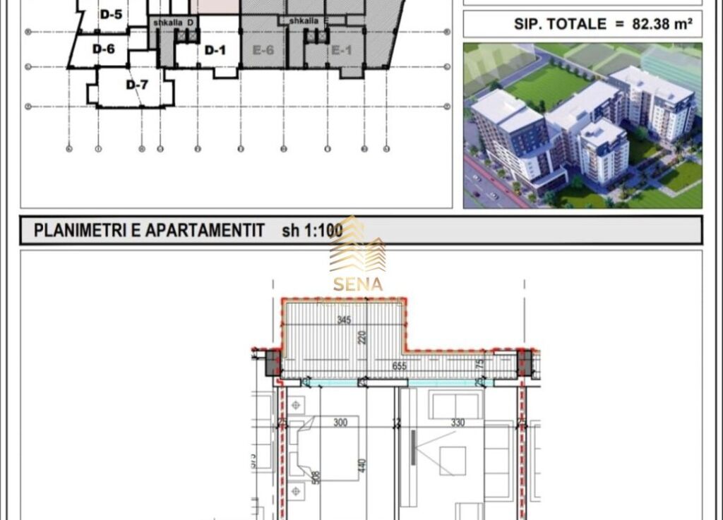 For sale, Apartment 1+1+blk, Laprake-Kompleksi E-88, 142,000 Euro