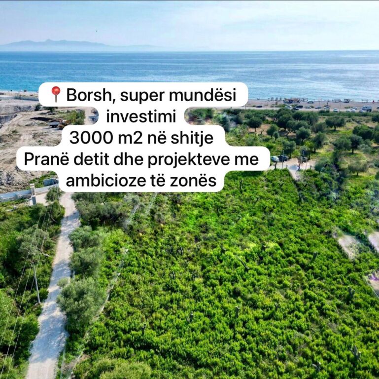 Tokë në shitje në Borsh