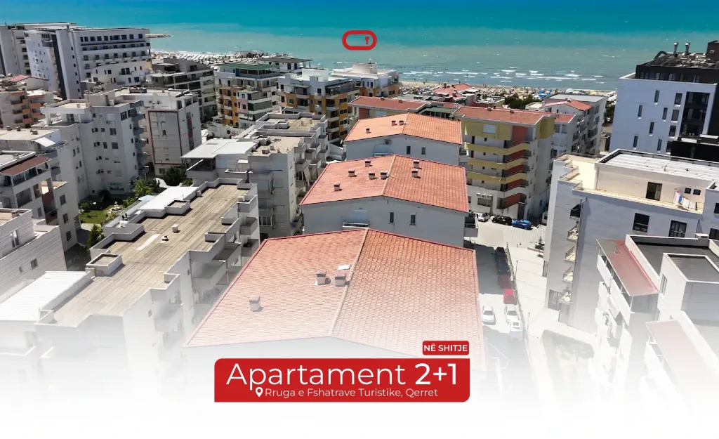 Apartament në Shitje – 2+1 në Qerret