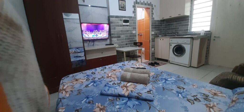Well-equipped studio apartment with inverter air conditioner+wifi 7 min from New Boulevard