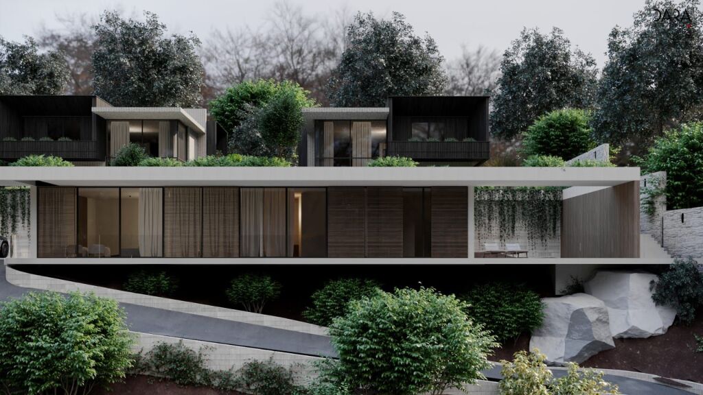 TERRENO IN VENDITA CON PROGETTO E PERMESSO DI COSTRUZIONE PER VILLA CON VISTA SU TIRANA