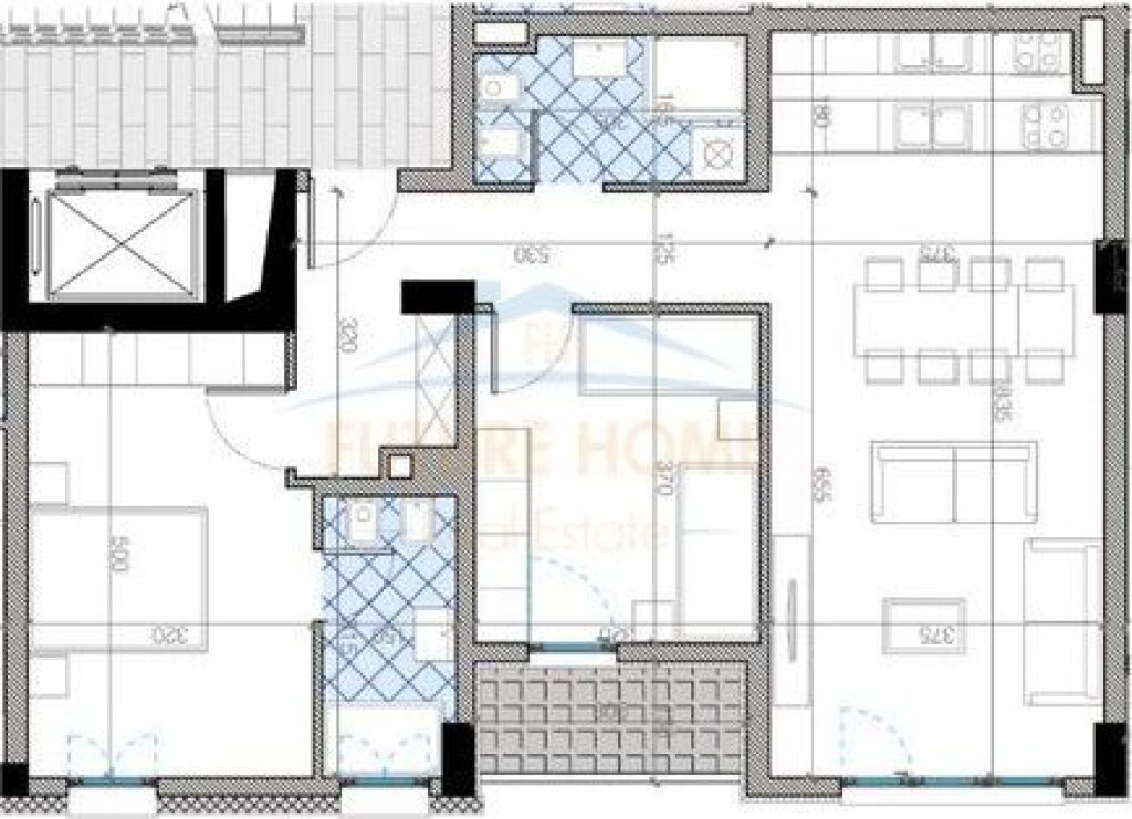 Shitet, Apartament 2+1+2, Trio Towers, Don Bosko