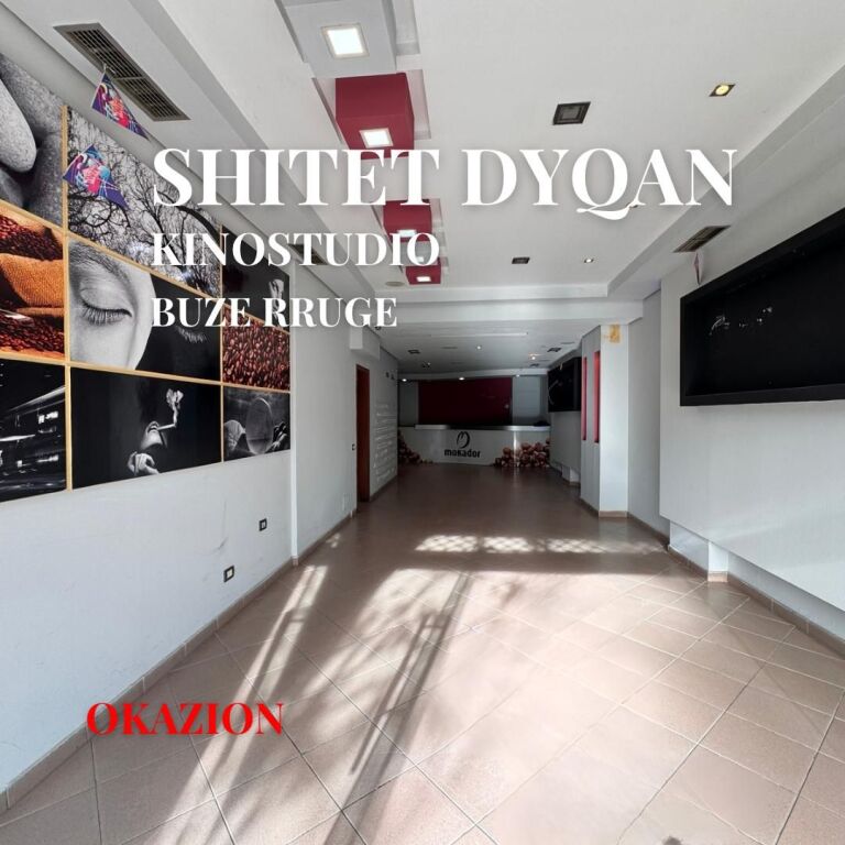 🔥 Shitet Njësi Biznesi – Kinostudio, Buze Rruge🔥
