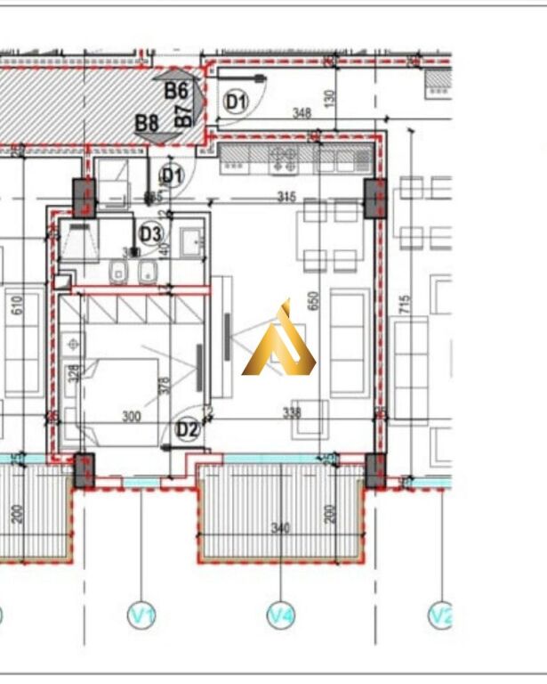 AFFITTASI APPARTAMENTO 1+1 – Residenza E-88 (Kupola)