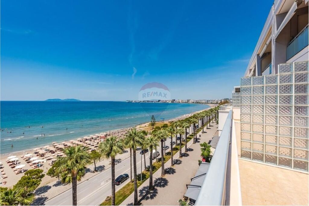 ✅Appartamento 1+1 in Affitto – Lungomare, Vlorë(vista completa sul mare )