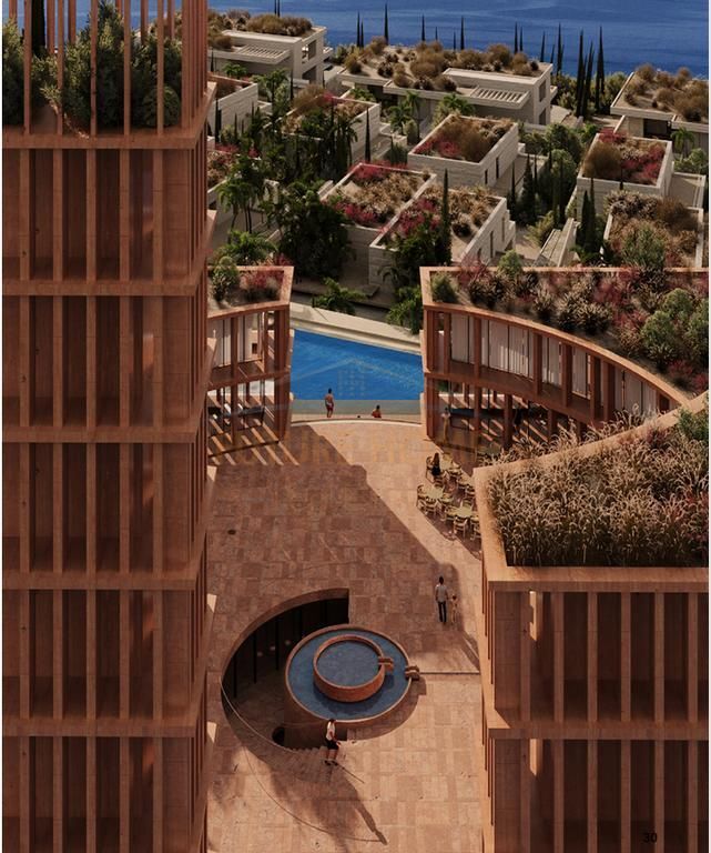 Shitet, Duplex 3+1+2, Rezidenca "Sun Palasë" Vlorë