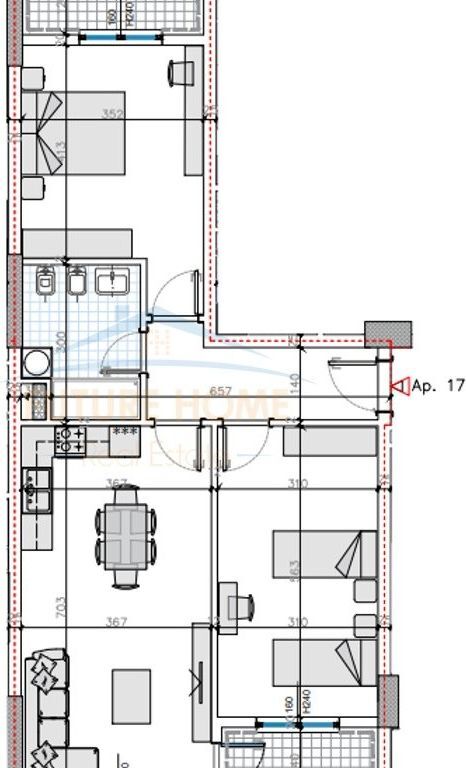 Shitet, Apartament 2+1, Univers City