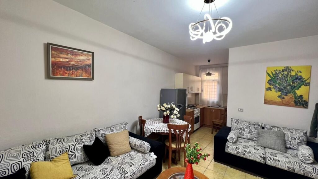 Me Qera : 1+1📍Mine Peza (Prane Golden Tower) - 55,000 Lek/muaj - S.65m² - Kt.1 || Shume prane Qendres🔥