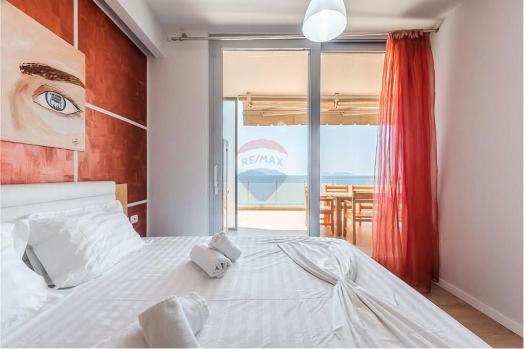 ✅Appartamento 1+1 in Affitto – Lungomare, Vlorë(vista completa sul mare )