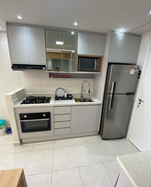 Appartamento 1+1 in affitto vicino a Shkolla Bashkuar, edificio nuovo!