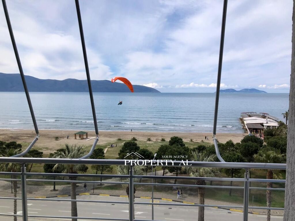 Apartament për shitje në vijë të parë – Lungomare, Vlorë | Pamje ballore deti