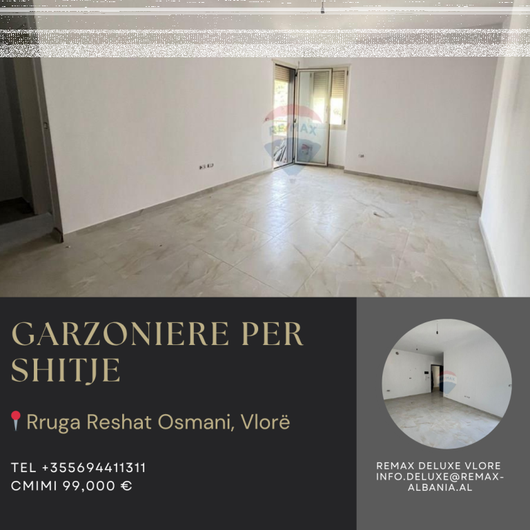 🏡 GARSONIERE PËR SHITJE – LUNGOMARE, VLORË