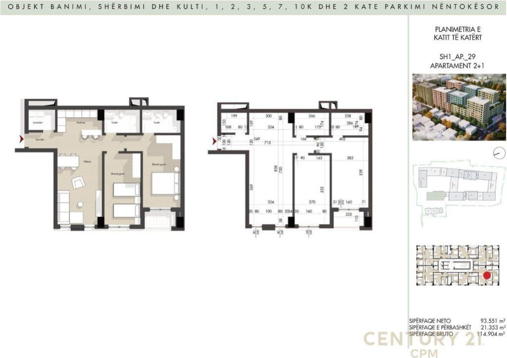 SPLENDOR RESIDENCE SHESIM APARTAMENT 2+1+2+DEPO