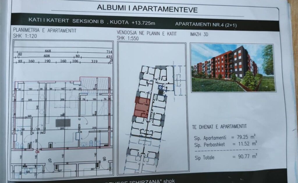 🏡 Vendesi in vendita Appartamento 2+1 – Lake Side Residence, Paskuqan
