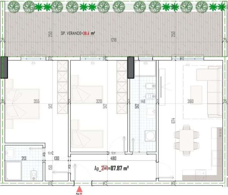 🏡 Apartment 2+1 for sale in Paskuqan