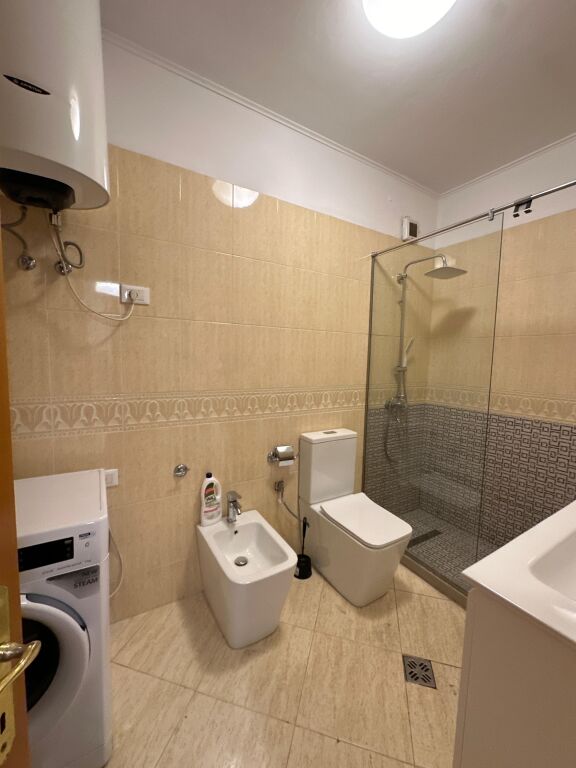 We offer a 2+1 Apartment for Rent in the Paris Commune area, at Kika 1. It is located on the 5th residential floor, the residence is well organized and with necessary services around. The apartment is of the 2+1 typology. In well-organized spaces in a living room with access to a balcony, a separate kitchen, 2 bedrooms and 2 bathrooms. New investments have been made in the property by the owner, kitchen, furniture as well as electrical and plumbing interventions. The apartment is offered furnished. Optional parking at additional cost. For further details or visits to the property do not hesitate to contact us!