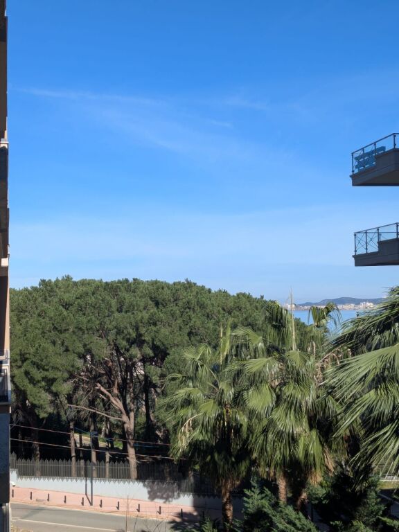 FOR SALE 1+1 APARTMENT WITH SIDE SEA VIEW IN COLD WATERS VLORË