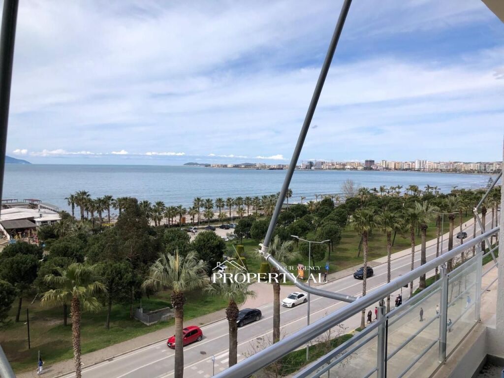 Apartament për shitje në vijë të parë – Lungomare, Vlorë | Pamje ballore deti
