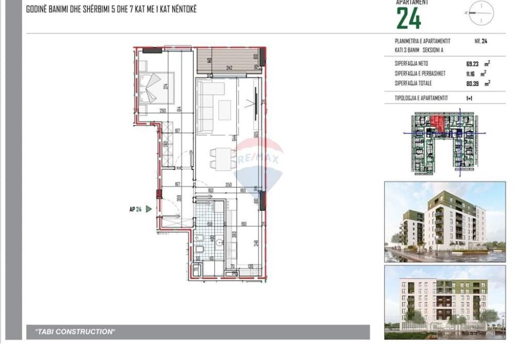 Apartament 1+1 te Paion Residence, Paskuqan!