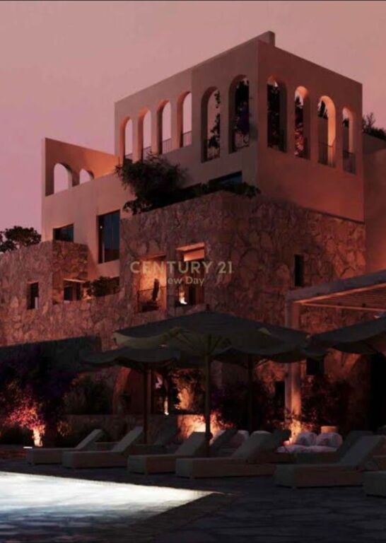 Zbuloni shtëpinë tuaj të ëndrrave në zemër të Rivierës Shqiptare! Residenca Dyeus ofron një ndërthurje perfekte mes arkitekturës moderne dhe natyrës së virgjër të Dhërmiut.  ✨ Karakteristikat e Pronës: Pamje Panoramike: Çdo njësi është projektuar për të ofruar pamje të pashkelur nga deti Jon dhe perëndimet magjike të Dhërmiut.  Dizajn Modern: Ndërtim i cilësisë së lartë me materiale premium, xhama termikë dhe veshje gurësh natyralë.  Hapsira të Bollshme: Apartamente të tipologjive të ndryshme (1+1, 2+1 dhe Suite), me ballkone të mëdha që shërbejnë si tarraca private.  Privatësi dhe Qetësi: E pozicionuar në zonën elitare të Gjilekës, larg zhurmës, por vetëm pak minuta larg detit.  🏘️ Facilitetet e Rezidencës: 🅿️ Parking Privat: Vendparking i garantuar për çdo pronar (një aset i çmuar në Dhërmi).  🛡️ Siguri 24/7: Rezidencë e administruar dhe e monitoruar për siguri maksimale.  🌳 Hapsira të Gjelbëruara: Ambientet e përbashkëta janë të kuruara me bimësi mesdhetare.  📈 Pse të investoni këtu? Vlera në Rritje: Dhërmiu mbetet zona me rritjen më të lartë të çmimit të pasurive të paluajtshme në bregdet.  ROI i Lartë: Mundësi e shkëlqyer për qira afatshkurtër (Airbnb/Booking) me kërkesë të lartë gjatë gjithë sezonit.  Statusi: Të zotërosh një pronë në një nga rezidencat më me stil të zonës është një shenjë ekskluziviteti.