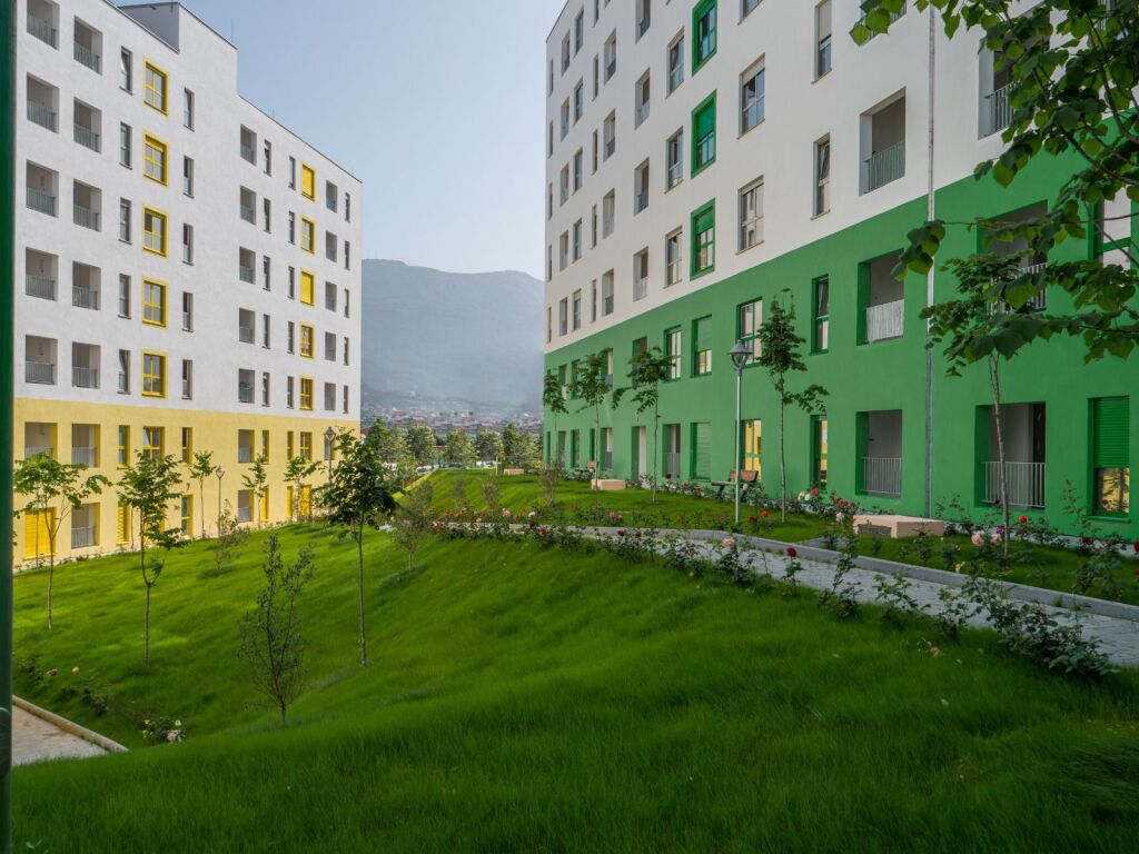 Shes apartament  1+1 me hipotek ne Ali Dem- Rezidenca Kaimi