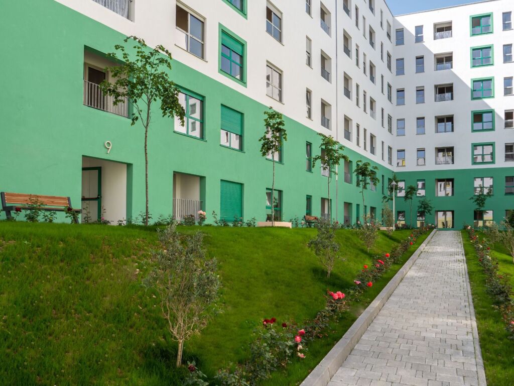 Shes apartament  1+1 me hipotek ne Ali Dem- Rezidenca Kaimi