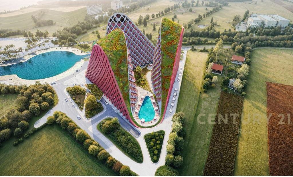 SHITET APARTAMENT 1+1 TEK NAREA TOWERS NE QERRET