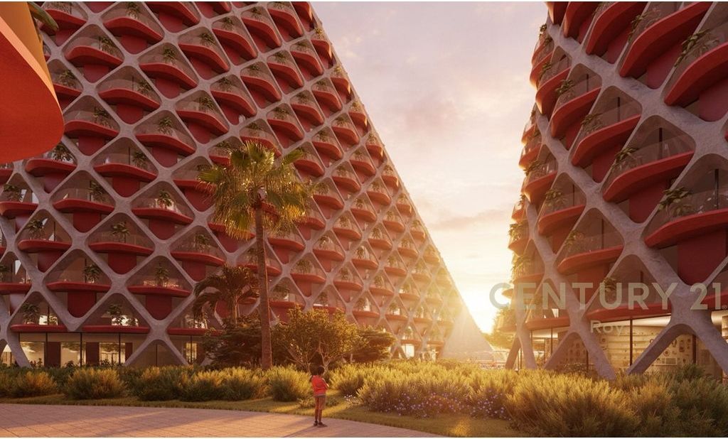 SHITET APARTAMENT 1+1 TEK NAREA TOWERS NE QERRET