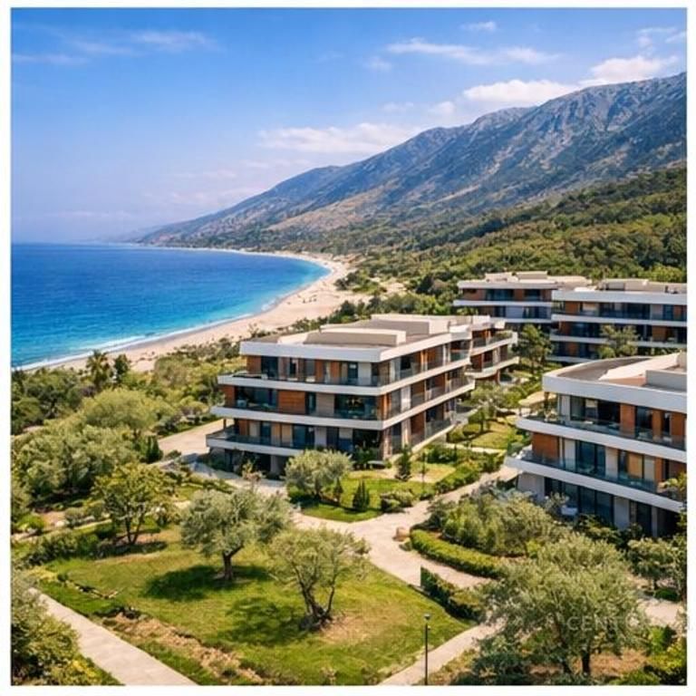 Shitet Apartament 1+1 – Morina City, Dhërmi!