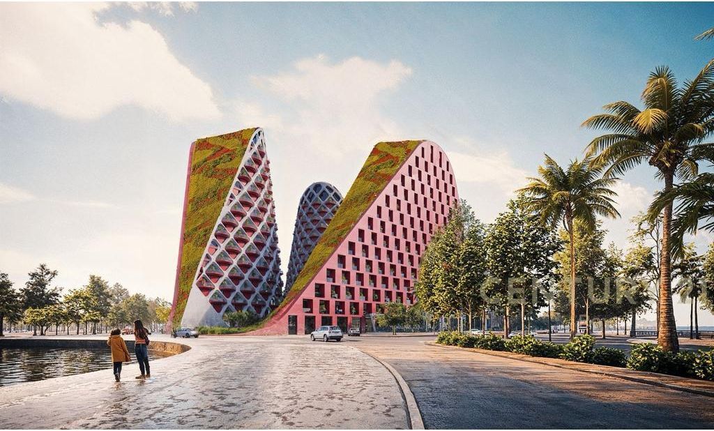 SHITET APARTAMENT 1+1 TEK NAREA TOWERS NE QERRET