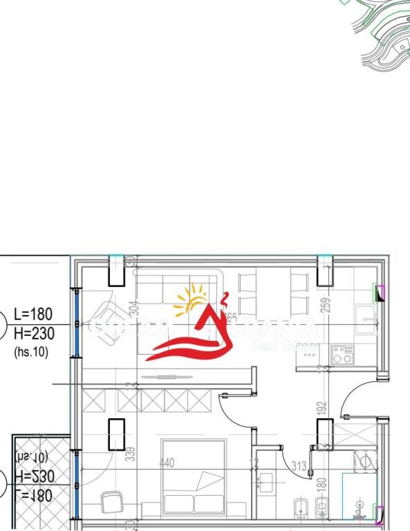 Apartament 1+1 tek Residenca Kodra e Diellit 2 (ID 41111544)