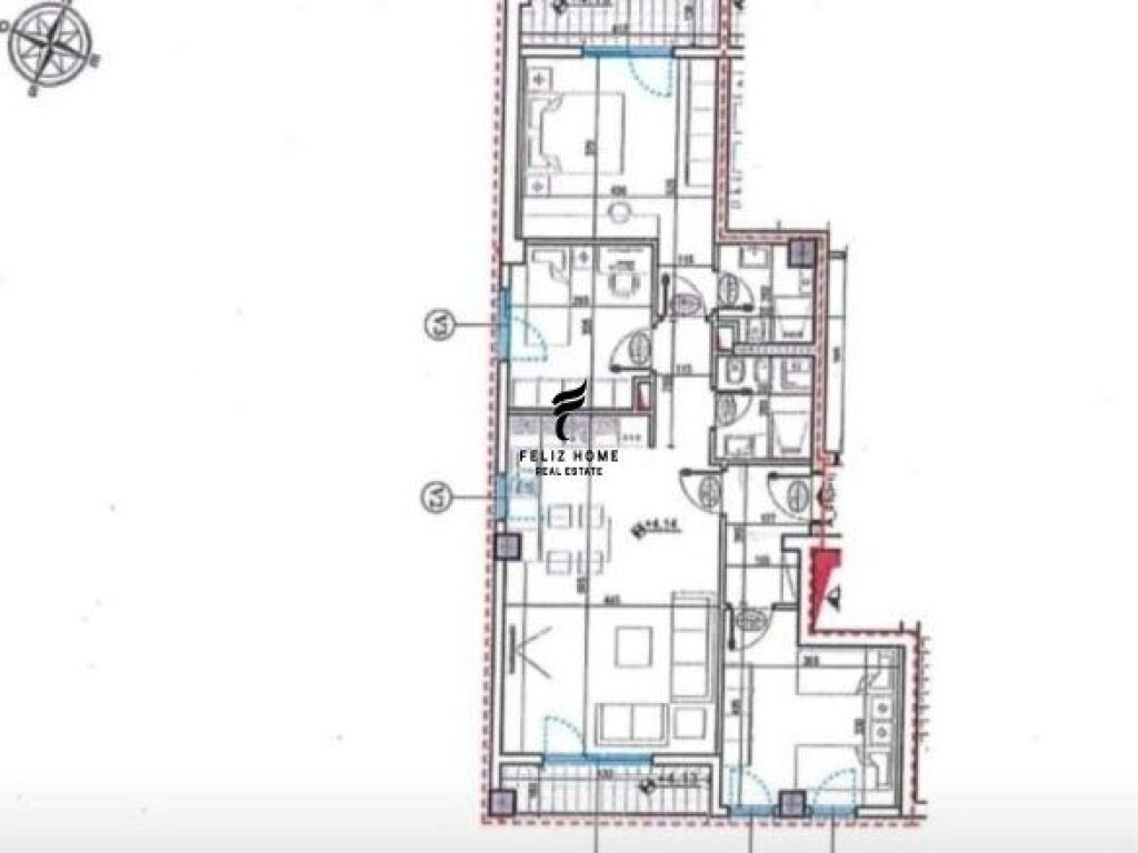 ZYRE ME QERA 128 M2 BULEVARDI I RI 80.000 LEKE FH-67246