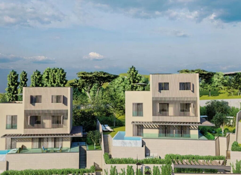 🏡 VILLA SU DUE PIANI IN VENDITA – Swan Residence 🏊‍♂️ Piscina privata: 33,2 m² | 🚗 Parcheggio privato: 37,36 m²