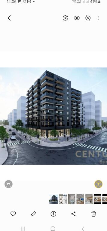 Shesim apartament 2+1+2 ne Don Bosko, Rruga "Egnatia", me siperfaqe totale 107 m2 dhe siperfaqe neto 92.36 m2. Apartamenti pozicionohet ne nje pallat te sapoperfunduar, i ndertuar me cilesi bashkekohore. Organizimi: -Sallon - Dhome gjumi matrimoniale me tualet -Dhome gjumi pa tualet - Tualet i pergjithshem - Ballkon Per me teper informacion na kontaktoni.