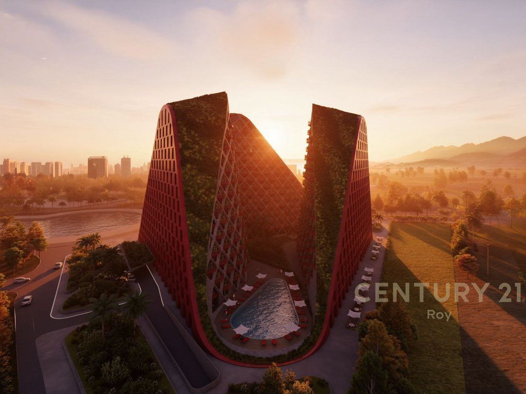 SHITET APARTAMENT 1+1 TEK NAREA TOWERS NE QERRET