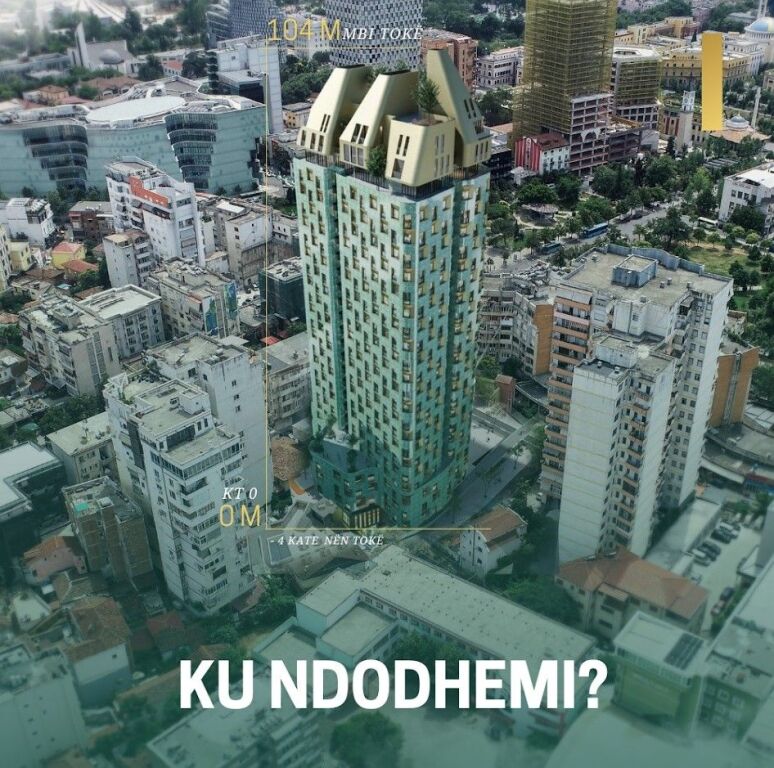 📣Shitet Apartament 1+1 te Bazaar Gate🏢ne qender te Tiranes🔥