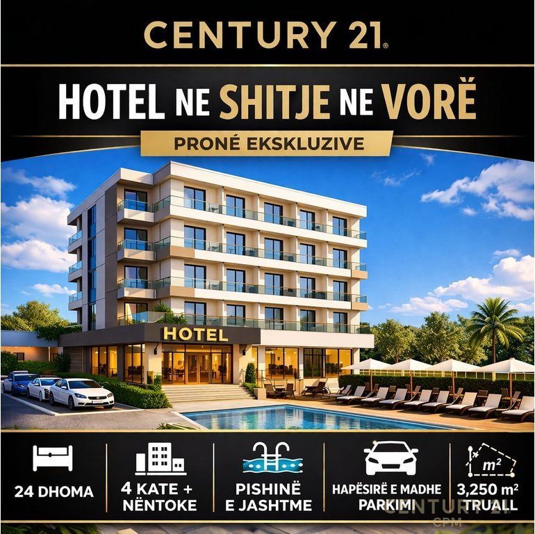 HOTEL EKSKLUZIV PER SHITJE NE VORE!  € 2,000,000